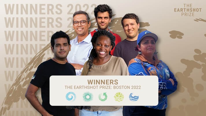 The 2022 Earthshot Prize winners