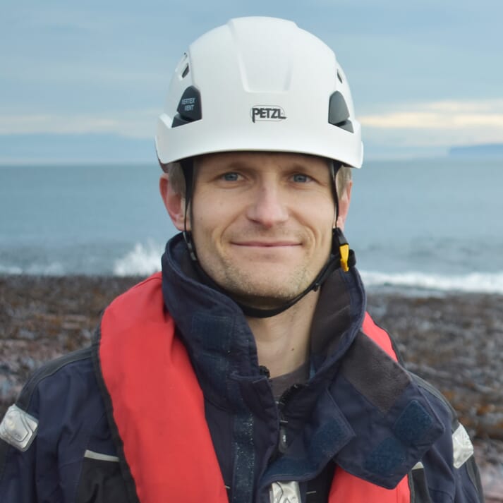 Peter Elbourne, managing director of supply and operations at the seaweed producing startup Shore
