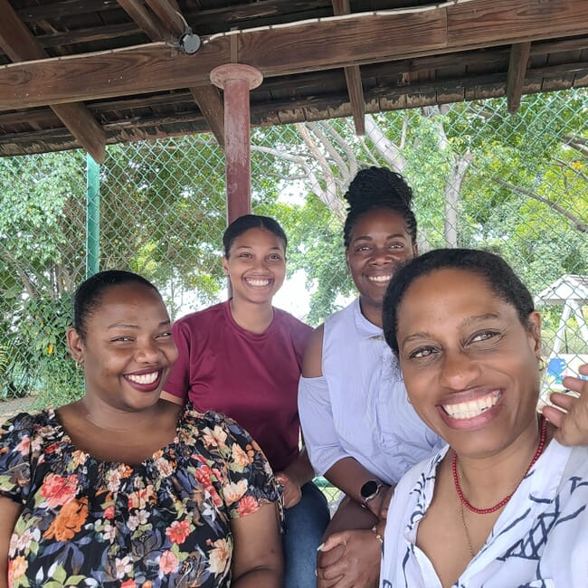 Four women.
