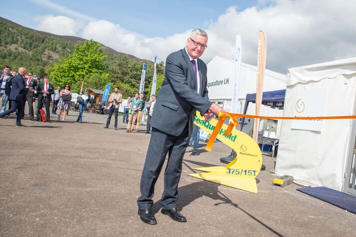 Fergus Ewing, Scotland's Cabinet Secretary for the Rural Economy, opens the 2018 event