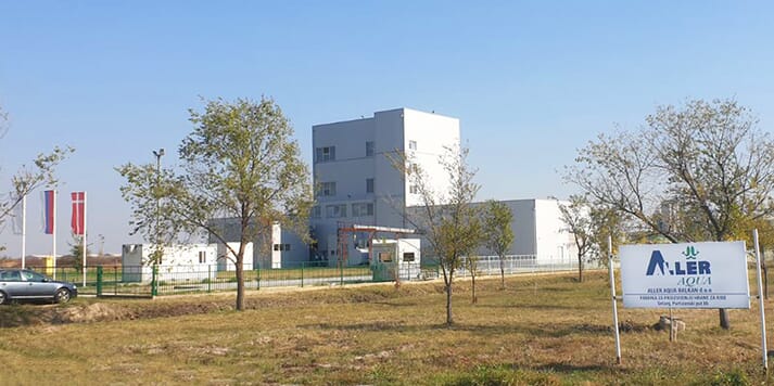 Aller Aqua has feed mills in Serbia (pictured), Germany, Denmark, Poland, China, Zambia and Egypt