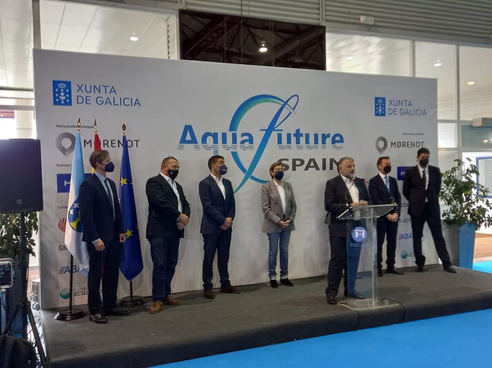 AquaFuture Spain 2022 was inaugurated by the Conselleira do Mar de la Xunta de Galicia, Rosa Quintana