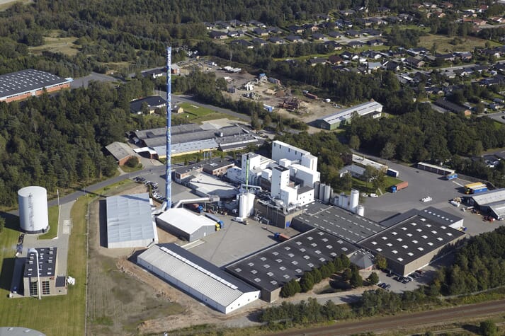 BioMar's feed mill in Jutland