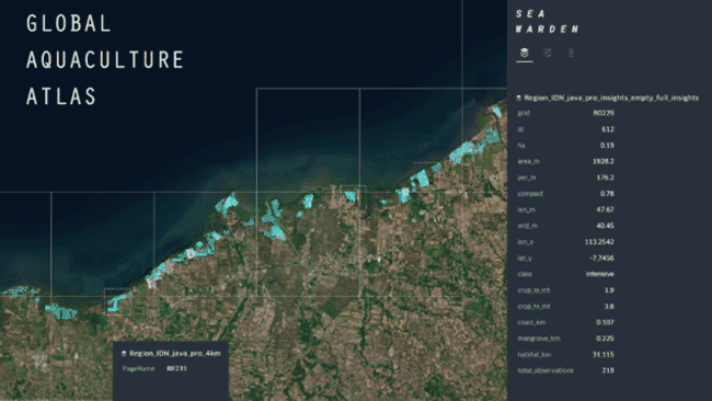 Global aquaculture atlas