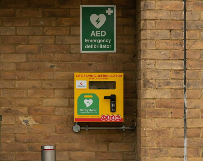 public defibrillator