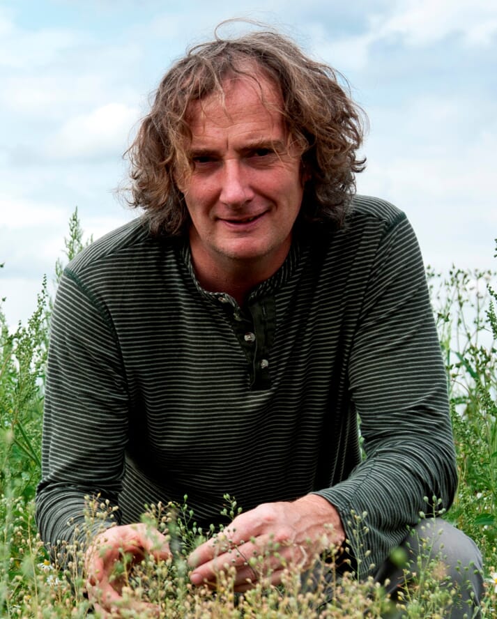 Prof Johnathan Napier has developed a strain of GM Camelina that produces high levels of EPA and DHA