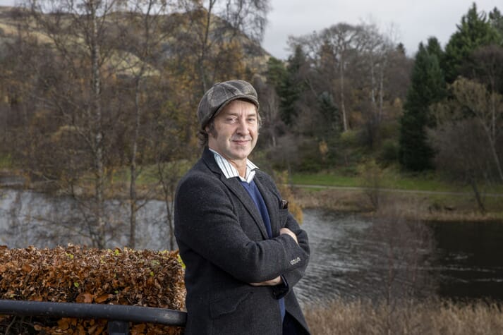 Prof Simon MacKenzie will help to oversee the creation of a new £17 million aquaculture hub at Stirling