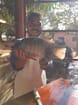 Tahara with his farmed tilapia