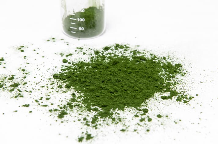 Algal meal is one possible substitute for soy protein concentrate in aquafeeds