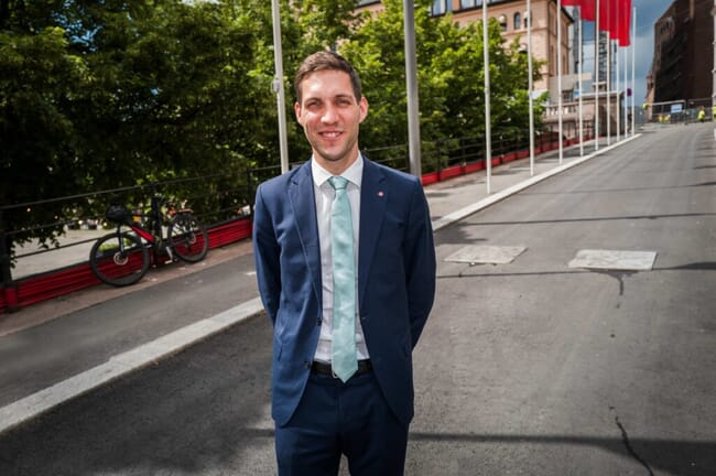 Andreas Bjelland Eriksen, Norwegian climate and environment minister.