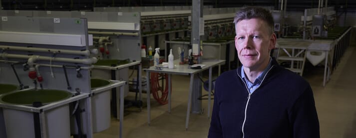 Øyvind J Hansen, the new head of Nofima's cod breeding programme, has faith that the farming of marine species will take off in Norway