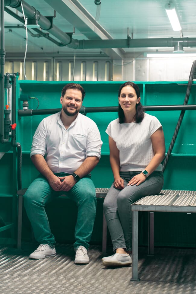 Portrait of Carolin Ackermann and Christian Steinbach