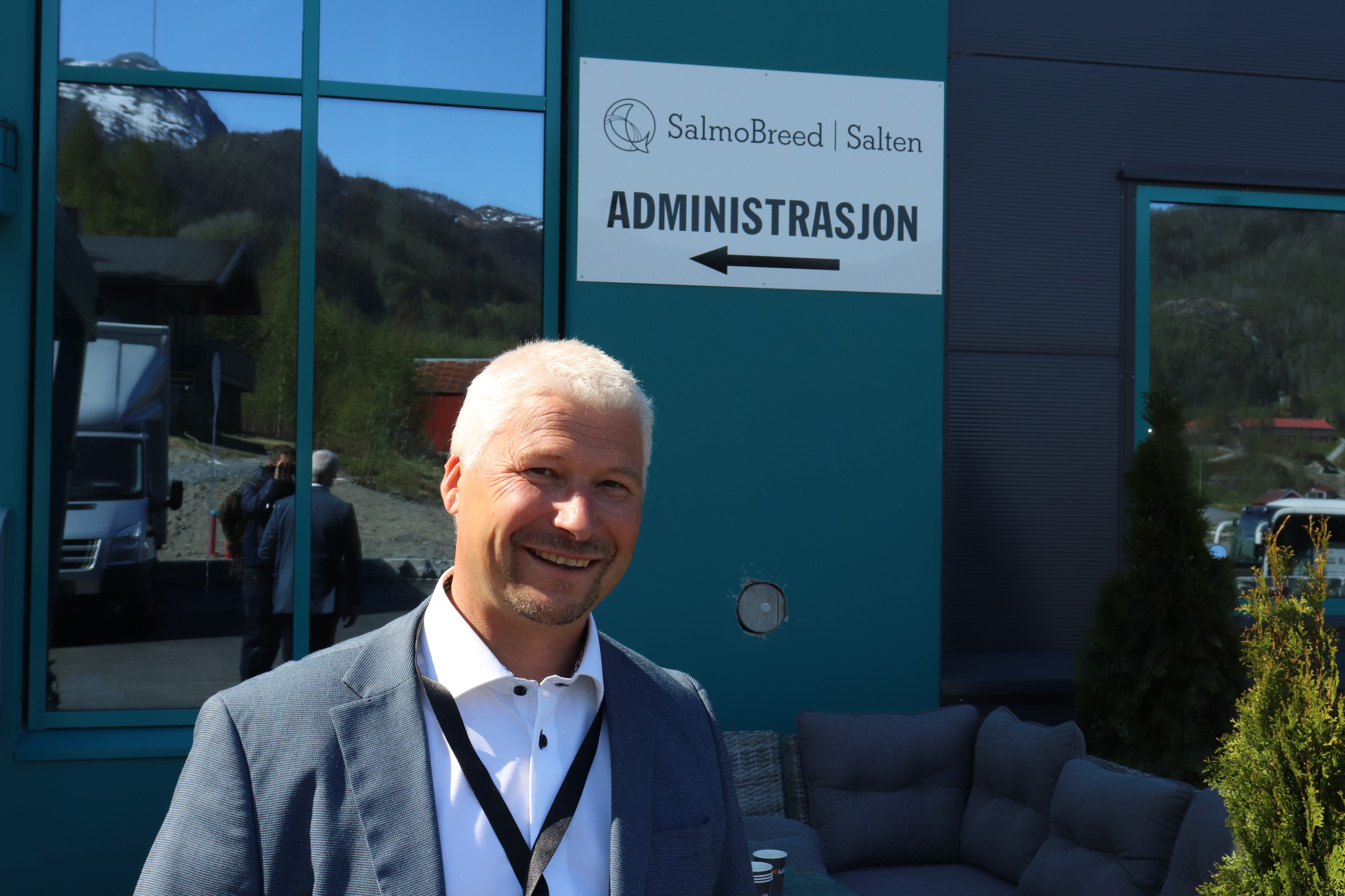 Stig Joar Kroghli, general manager of the site, hailed the "fantastic quality" of both the facility and the eggs it has been producing thumbnail