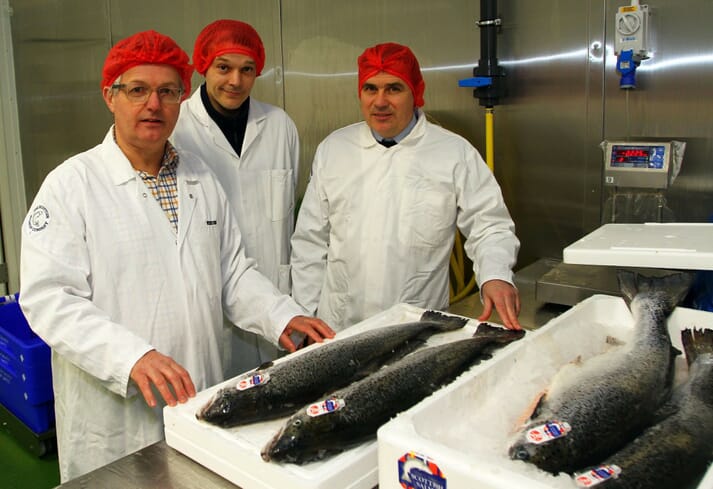 The Scottish Salmon Company's Cairndow facility is one of two to gain two BAP stars