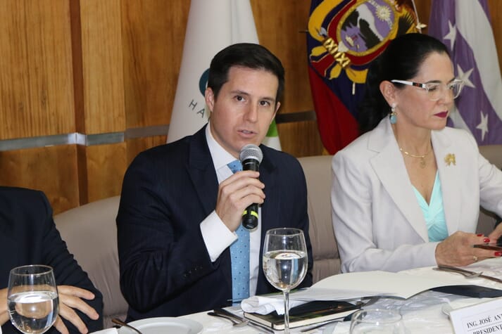 José Antonio Camposano, executive president of Ecuador’s national chamber of aquaculture (CNA)