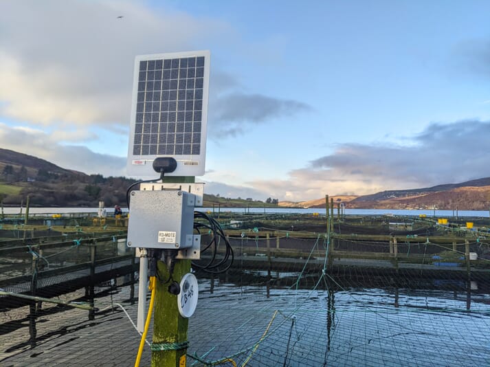 The R3-IoT system can be installed on any fish farm, regardless of available connectivity infrastructure