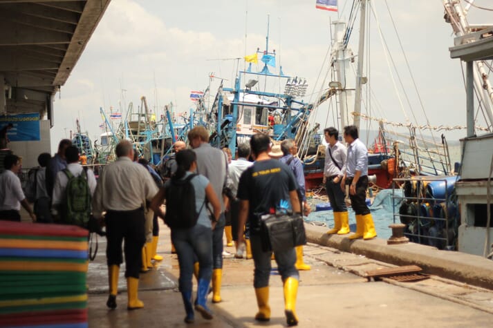 The Seafood Task Force has taken a tough approach to suspect practices in the Thai shrimp supply chain, including tackling social and environmental issues in the local reduction fishery fleet