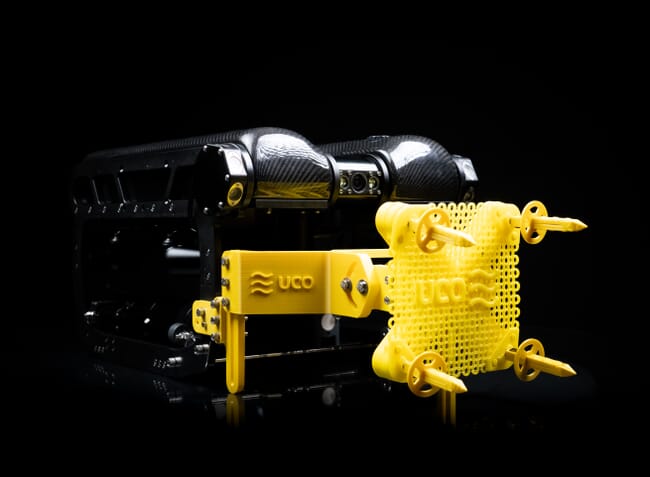 An ROV that can patch broken nets