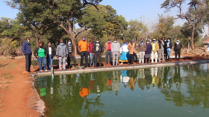 Training future aquaculture trainers at Chibero Agricultural College