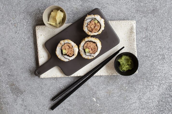 Plant-based sushi