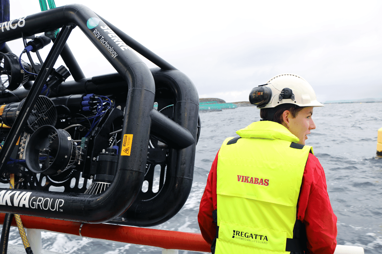 The team at Vikabas is very satisfied with the new FNC8 cleaner. “It’s easy to handle and the only net cleaner we’ve used that works well even on loose nets,” they say. thumbnail