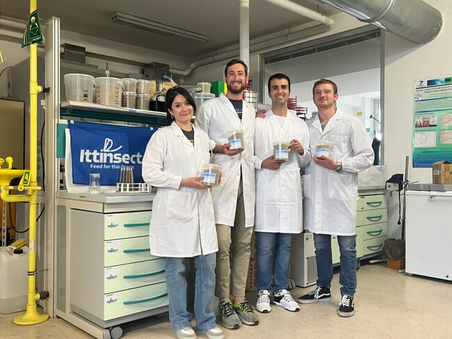 Ocean Twist Biotechnology team in the lab.