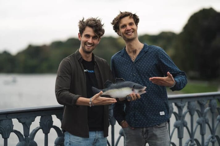 Tom Johansson and Emil Wasteson: co-founders of Hooked Foods