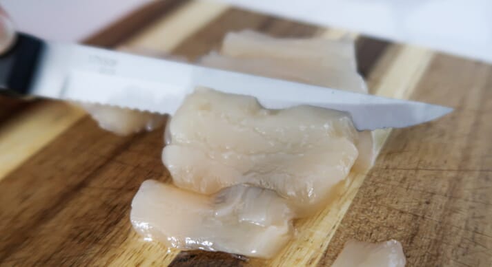 Aqua Cultured Foods' faux sea bass fillet