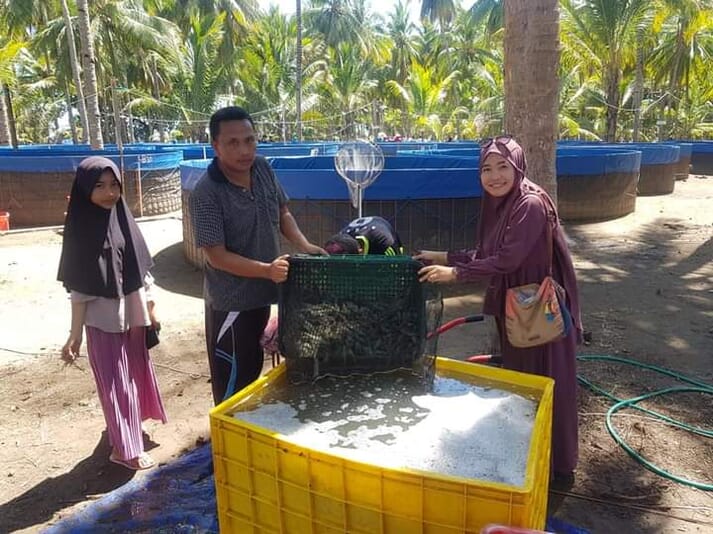 Central Proteina Prima (CPP) partners up with farmers who have limited resources, such as capital and land, and currently favours circular pond designs