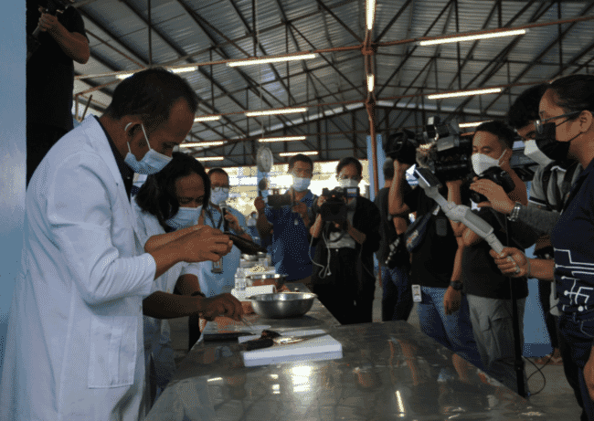 hatchery demonstration