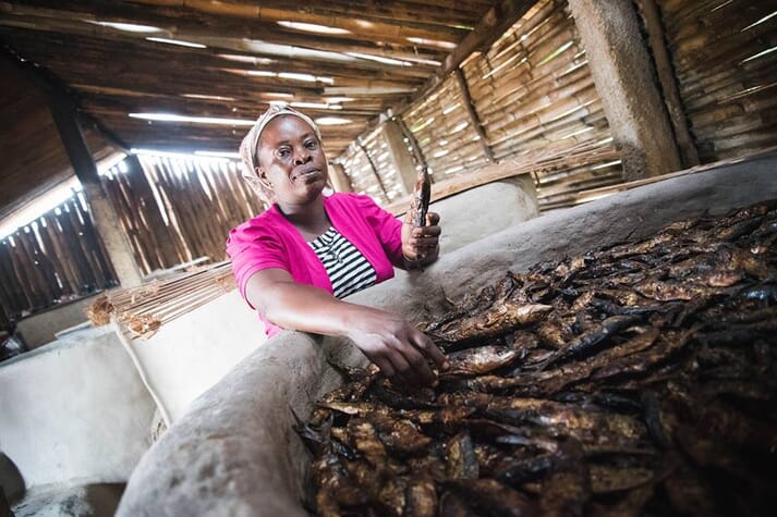Some 27,000 female fish processors are expected to benefit from the project.