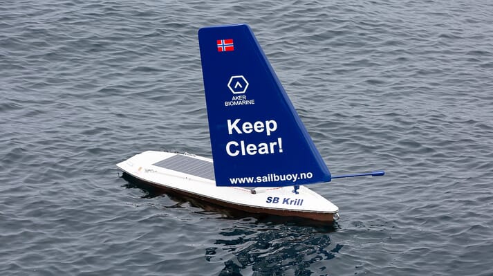 The Sail Buoy should help to build a clearer picture of krill movements and density in Antarctic waters as well as reduce the fuel requirements of the krill fleet