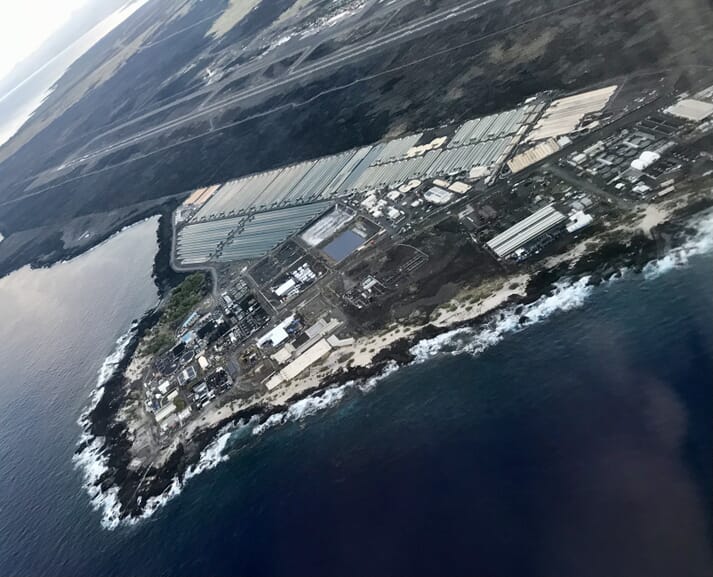 Hawaii already possesses a strong research base, including the extensive facilities at NELHA