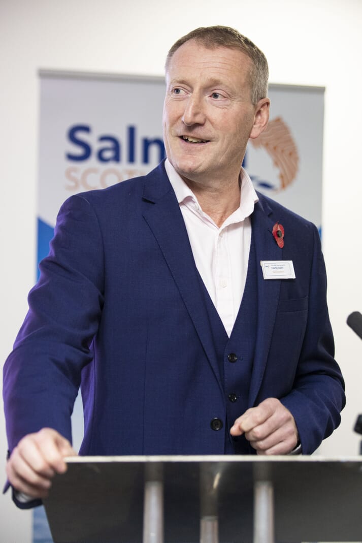 Tavish Scott, chief executive of Salmon Scotland (formerly known as the SSPO)