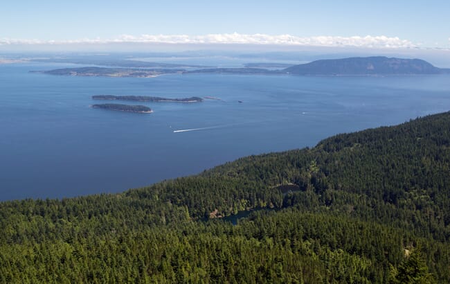 Coastal area of Washington state
