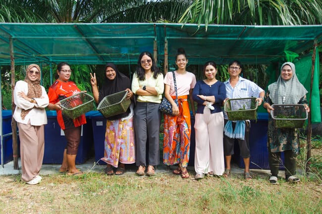 Seaweed entrepreneurs in Thailand.