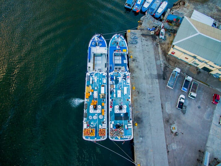 Two vessels from Opagac's tuna fleet
