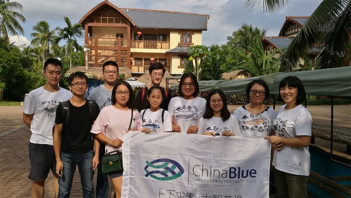 The China Blue team, September 2017