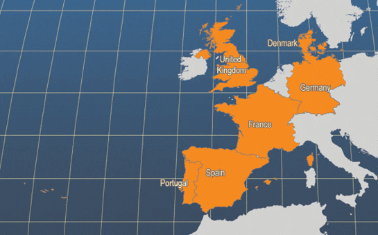 Main Producer Countries of Psetta Maxima